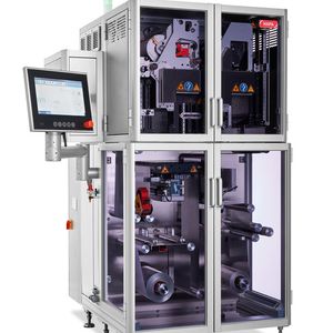 Das Drucksystem H382 von Hapa, der weltweite Industriestandard für den Inline-Druck auf Verschlussfolien für Blister, ist jetzt auch für Smart Factory-Umgebungen vorbereitet.(Bild:  Hapa)