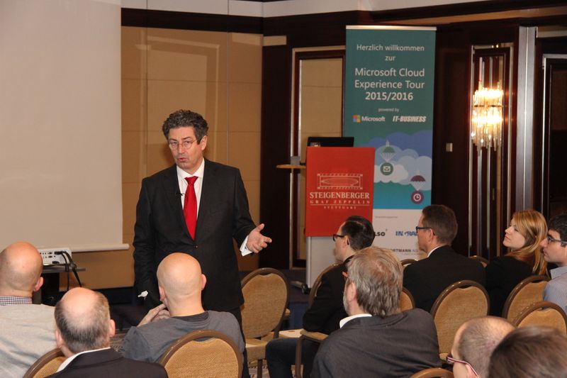 Über den »Cloud-Einsatz in Deutschland Risiko oder Chance« sprach Wilfried Reiners von PRW Rechtsanwälte. (Akademie)