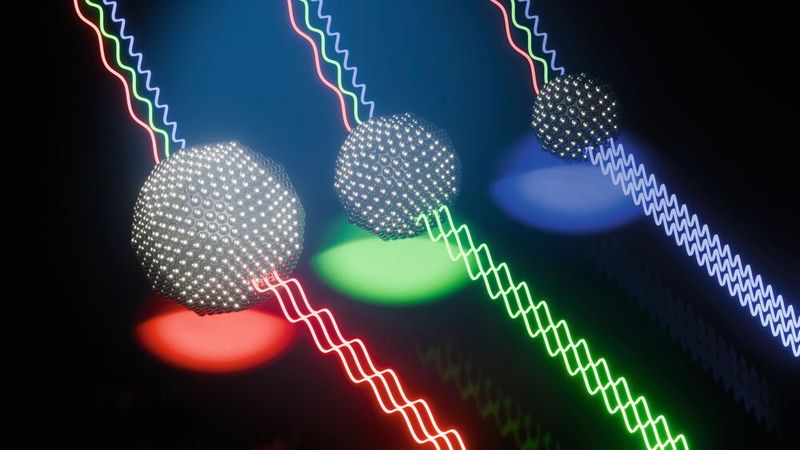 10) Quantenpunkte – Künstliche Atome aus dem Labor Diese nanometergroßen Halbleiterkristalle verhalten sich wie „künstliche Atome“ mit einstellbaren Eigenschaften. Je kleiner sie sind, desto blauer leuchten sie. Dies ermöglicht TV-Displays mit perfekten Farben und könnte Solarzellen effizienter machen. Alexey Ekimov und Louis Brus entdeckten in den frühen 1980er-Jahren unabhängig voneinander die größenabhängigen Quanteneffekte in Halbleiter-Nanokristallen. Gemeinsam mit Moungi Bawendi, der 1993 erstmals Quantenpunkte mit definierter Größe und hoher optischer Qualität herstellte, erhielten sie 2023 den Chemie-Nobelpreis.  Quelle: www.uni-stuttgart.de/ – Künstliche Atome und Moleküle maßgeschneidert aus Festkörpern Entdeckung: Wissenschaft.de - Entdecker der Quantenpunkte ausgezeichnet    LP-Lesetipp: Das Elektron in der Quantenfalle (Bild: © atdigit - stock.adobe.com)