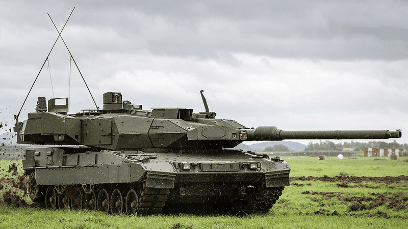 KNDS produces, among other systems, the Leopard 2 main battle tank.(Picture:  Fric.matej / Wikimedia Commons (CC BY-SA))