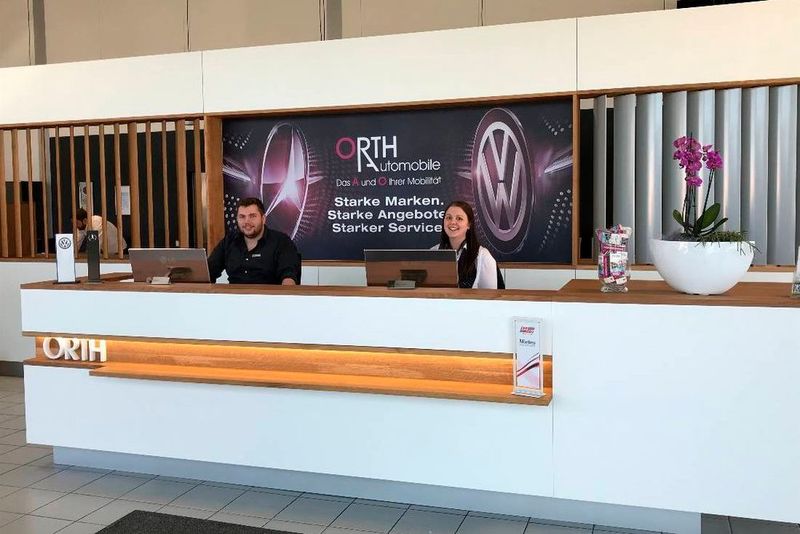 Die Kunden gehen direkt zum „Service Check-in“. (Orth)