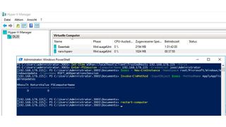 In der Powershell lassen sich in Windows Server 2016 eine Vielzahl an Remote-Aktionen ausführen.  (Microsoft/Thomas Joos)