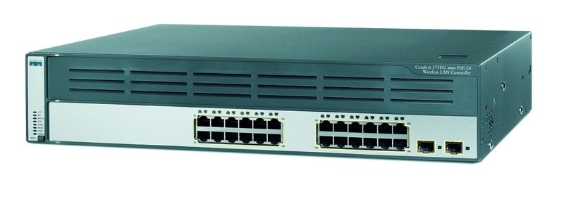 Die Catalyst-Switching-Systeme der 3750er Baureihe von Cisco regeln auch den VoIP-Traffic. (Archiv: Vogel Business Media)