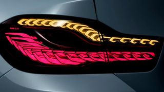Die Heckleuchten des BMW M4 Concept Iconic Lights werden mit OLEDs von Osram ausgeführt. ( Osram)