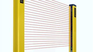Das flexible Sicherheits-Lichtvorhangsystem xLCT von Fiessler Elektronik. (Archiv: Vogel Business Media)