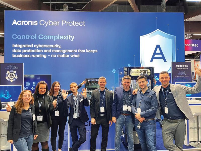 Contenance bei dem kontrollierten und komplexen Acronis-Team. (Bild: Vogel IT-Medien GmbH)