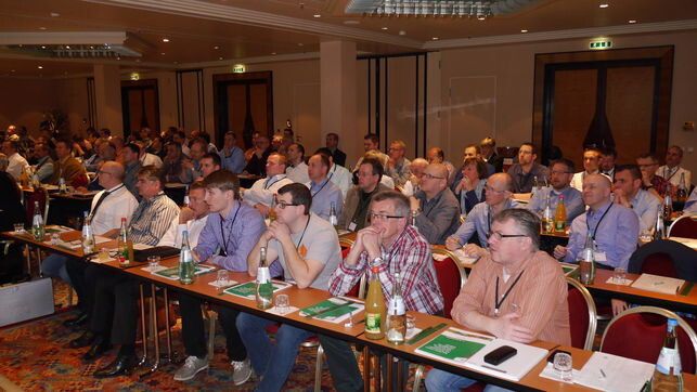 Spannende Vorträge gab es an den drei Konferenztagen, unter anderem zur Lage auf dem Leiterplattenmarkt. (Bild: Kieshauer/KSG Leiterplatten)