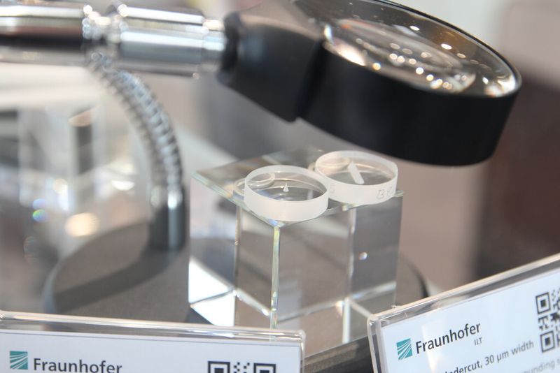 Diverse Ausstellungsstücke vom Fraunhofer ILT... (Bild: Königsreuther)