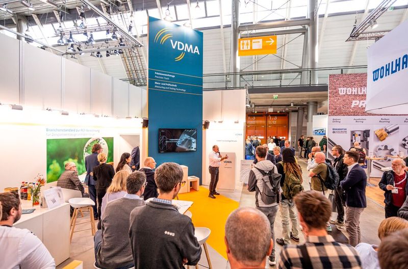 The VDMA Technology Forum will be located at Stand B50 in the L-Bank Forum (Hall 1). (Source: Messe Stuttgart)