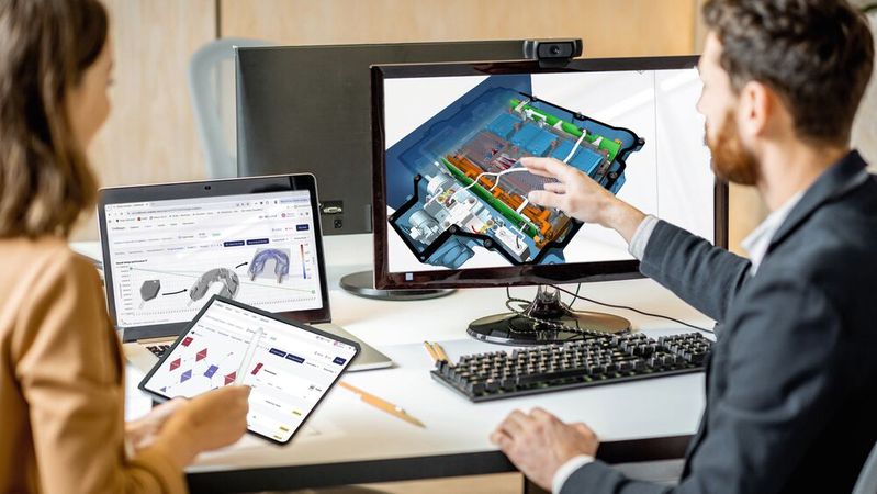 CFD-Simulation von Flüssigkühlern: Die Kombination von generativem Design und topologischer Optimierung als Designmotor für Flüssigkeitskühler.(Bild:  ROSSandHELEN photoqraphers)