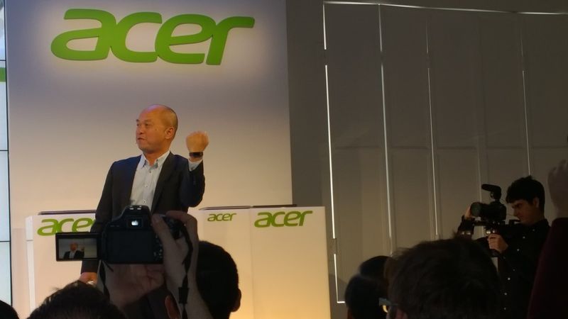 Voll im Trend: Auch Acer setzt auf das 