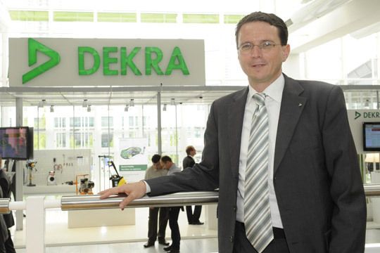 Marc Gounaris, bei Dekra für Vertrieb und Marketing zuständig (Archiv: Vogel Business Media)