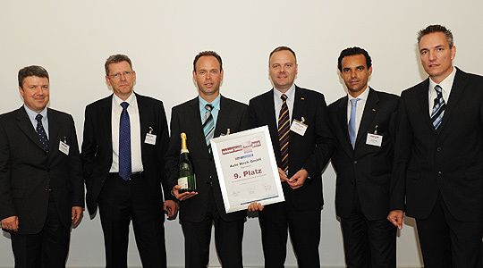 Platz 9 ging nach dem Willen der Jury aus »kfz-betrieb«-Redakteuren und Vertretern von Autoscout24 und Bank Deutsches Kraftfahrzeuggewerbe an den freien Händler Auto Hirch (Egelsbach). (Archiv: Vogel Business Media)