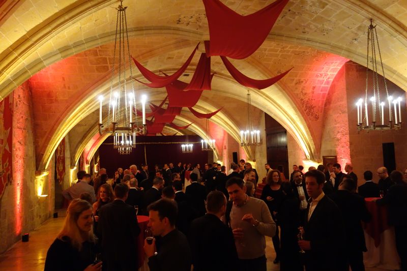 In der La Valetta Hall fand das Dinner statt.  (Bild: IT-BUSINESS)