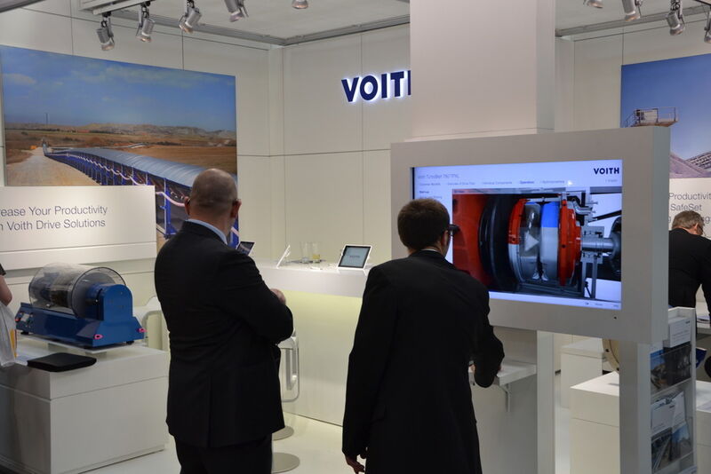 Impressions from this years Bauma 2013 in Munich. (Picuture: Bulk Solids Handling)