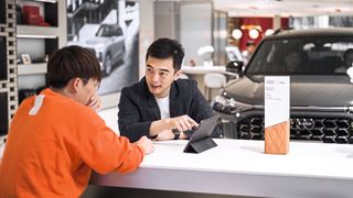 Audi muss in China um Marge und Stückzahlen kämpfen – im Bild ein SAIC-Audi-Showroom. (Bild: Audi)