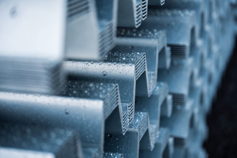 With ZM Ecoprotect Solar, thyssenkrupp Steel offers a variant developed for PV mounting systems. The coating is applied to the steel strip before forming, allowing profiles to be produced without the disadvantages of subsequent batch galvanizing.(Source:  Thyssenkrupp Steel)