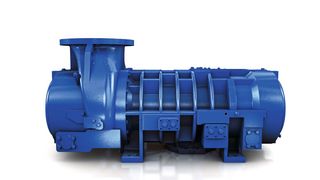 Verdichten für die Energiewende: Mit dem VRW536M baut Aerzen sein Portfolio an Schraubenkompressoren für die Wasserstoffverdichtung weiter aus. (Bild: Aerzen)