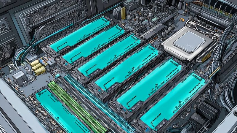 SATAe sollte die Lücke zwischen SATA- und PCIe-Schnittstellen schließen, wurde dann aber vom M.2-Standard abgelöst.(Bild:  Midjourney / KI-generiert)