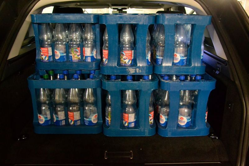 … was die Anzahl der Mineralwasserkästen belegt. (Michel / »kfz-betrieb«)