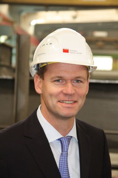 Andreas Klatschow, Geschäftsführer Kranbau Köthen.  (Bild: Sonnenberg)