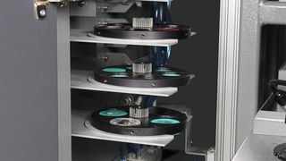 Magazin Probenhalter (Bild: Schütz+Licht Prüftechnik GmbH)