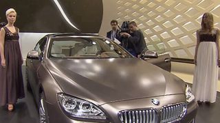 Das Highlight auf dem BMW-Stand: der 6er Gran Coupé ist das erste viertürige BMW-Coupés (Bild: BMW)
