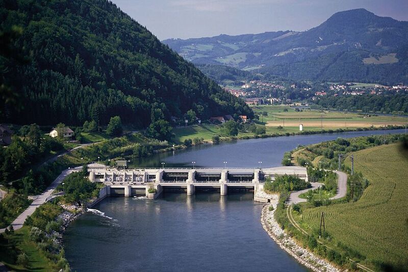 Das Unternehmen Verbund arbeitet am Beispiel des Murkraftwerks Rabenstein in der Steiermark am ersten umfassend digitalen Wasserkraftwerk Europas. (Verbund)