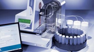 Das Mikroviskosimeter AMVn benötigt nur zehn Milliliter Proteinpuffer zur Bestimmung der Dichte. (Archiv: Vogel Business Media)