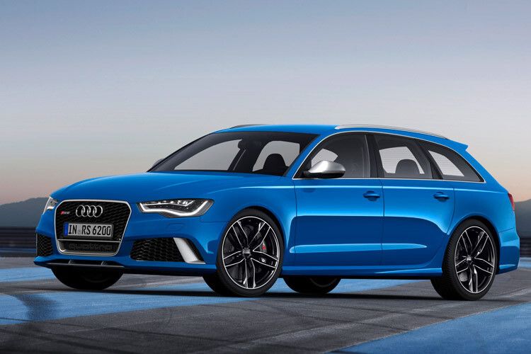 Und dabei sieht er fast schon brav nach Familienauto aus. (Foto: Audi)