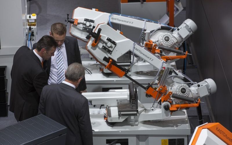 ... Beratungsgespräche waren bei Kasto Messealltag. (Bild: Messe Stuttgart)
