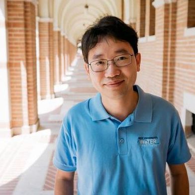 Shihong Lin, associate professor of civil and environmental engineering at Rice. (Source: Alex Becker/ Rice University)