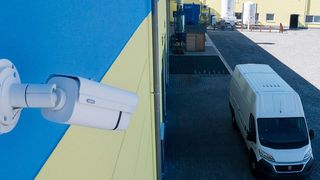 Das Firmengelaende von LBM Techno Gas  wird abgesichert durch Videoueberwachung von Abus. (Abus)