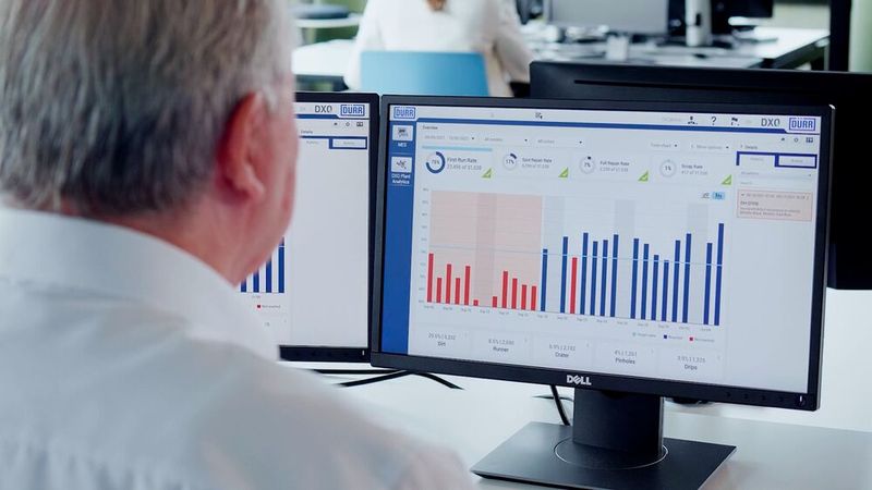 Gewinner Sonderkategorie Künstliche Intelligenz: Dürr Systems AG mit der Innovation DXQplant.analytics (Bild: Dürr Systems AG)