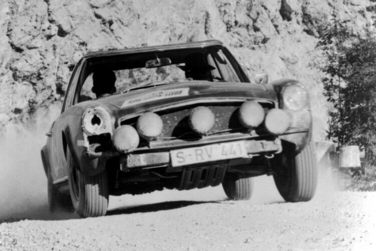 Rallye Spa Sofia Luettich 1964. (Foto: Mercedes Benz)