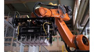 Für Palettier- und Entpalettiervorgänge mit Industrierobotern bietet Piab eine breite Palette an End-of-Arm-Tools (EOAT) an. (Piab)