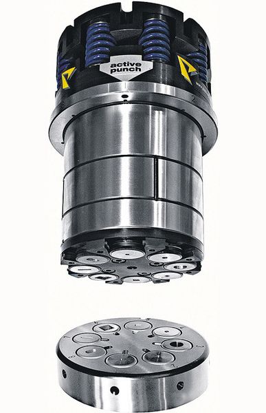 Wenn herkömmliche Multitools bei dickeren Blechen aus Alu, Stahl und VA schon schlapp machen, kommt das MT8Ri3 von Pass erst richtig in Fahrt kommen, heißt es. (Bild: Pass)