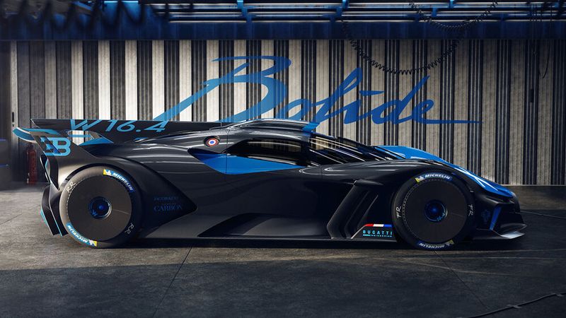 In den Garagen von Bugatti in Molsheim steht ein neues Modell: der „Bolide“. (Bild: Bugatti)