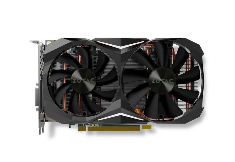 Die Zotac Geforce GTX 1070 Ti Mini findet auch in knapp geschnittenen Mini-ITX-Systemen Platz. (Zotac)