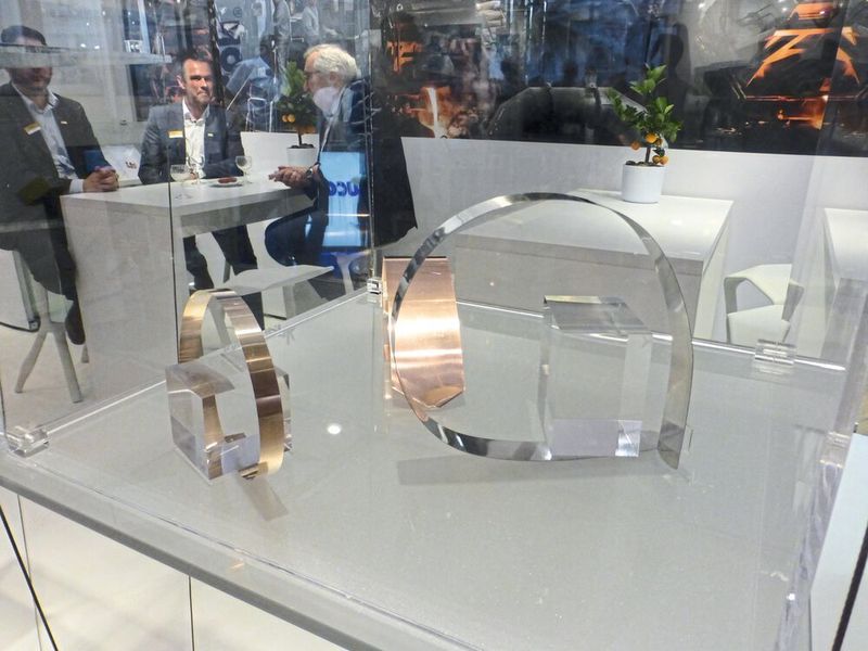 Imperssionen vom Messerundgang der Stanztec 2018 in Pforzheim. (Vogel/Finus)