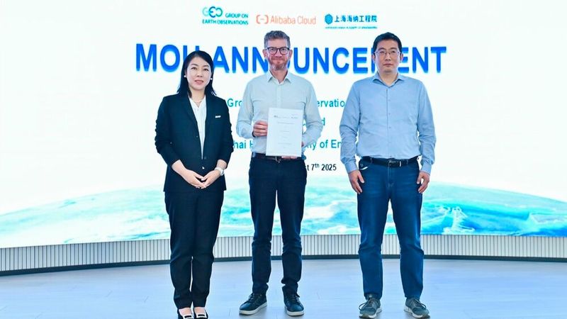 Die Group on Earth Observations, Alibaba Cloud und Haina schließen sich zusammen, um Städte vor extremer Hitze zu schützen.(Bild:  Alibaba Cloud)