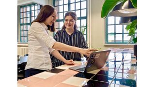Die Gründerinnen von Zk-Systems CEO Diana Ress (inks) und CTO Amine Ünal (rechts). (Bild: Zk-Systems)