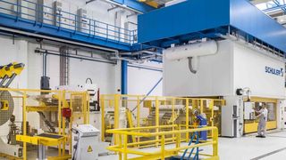 Servopressen in Zugankerbauweise von Schuler sind mit Presskräften von 800 bis 3500 Tonnen erhältlich. (Bild: Schuler)