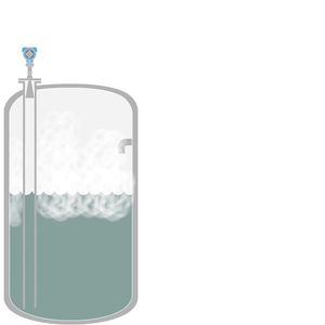 FMCW technology is an excellent method for level measurement in tanks with still-pipes.
