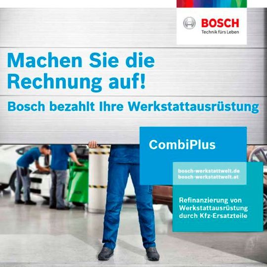 Werkstätten können wieder von einer Gerätefinanzierungsaktion von Bosch profitieren.(Bild:  Bosch)