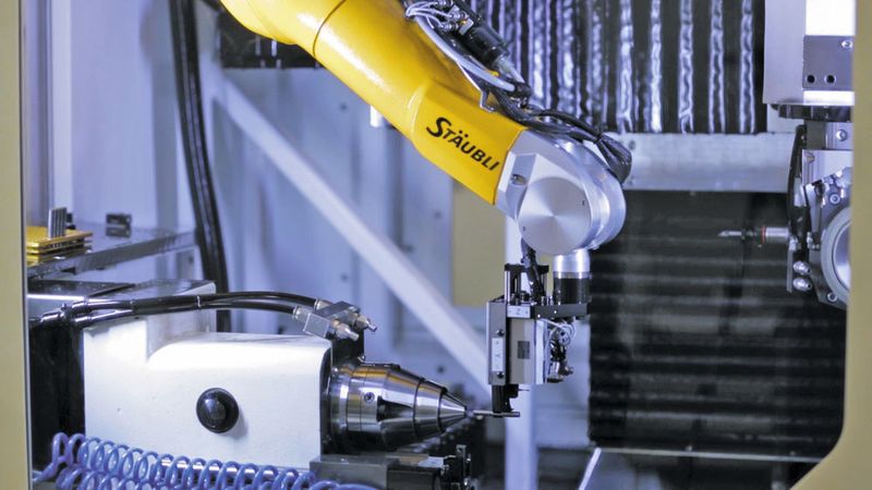 Die Beziehung Mensch-Roboter sollte immer als Zusammenspiel verstanden werden, nicht als Duell.  (Stäubli)