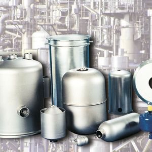 Rübsamen fertigt in der Metalldrücktechnik Blechformteile für die Herstellung von Ausgleichsgefäßen, Verdichtern und Flüssigkeitssammlern, wie sie sowohl in Chemie- und Prozesstechnik als auch in Klima- und Lackiertechnik zu finden sind.