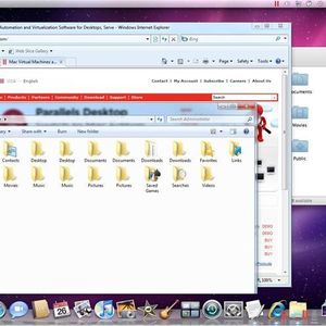Dank des neuen Crystal Modes in Parallels Desktop 5 können Anwender selbst entscheiden, wie viel oder wie wenig Windows sie auf ihrem Mac sehen wollen. (Archiv: Vogel Business Media)