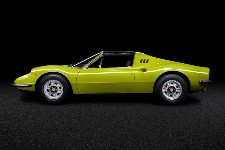 Ferrari Dino 246 GTS (Tipo 607 E), 1973 (Bild: Museum Kunstpalast Düsseldorf)