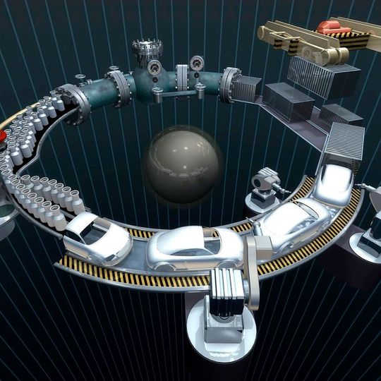 Die Automobilbranche war Vorreiter bei der Einführung digitaler Fabriksteuerung, doch auch Mittelständler müssen einsteigen.(Bild:   / CC0)